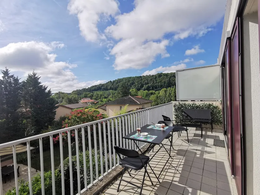 T2 Rochetaillée with terrace 15 min from Lyon - Image 1
