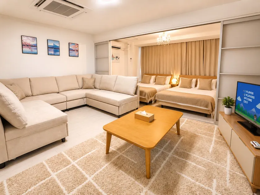 【Umeda 3min】Sleeps 8/Family Apartment/Higobashi - Image 1