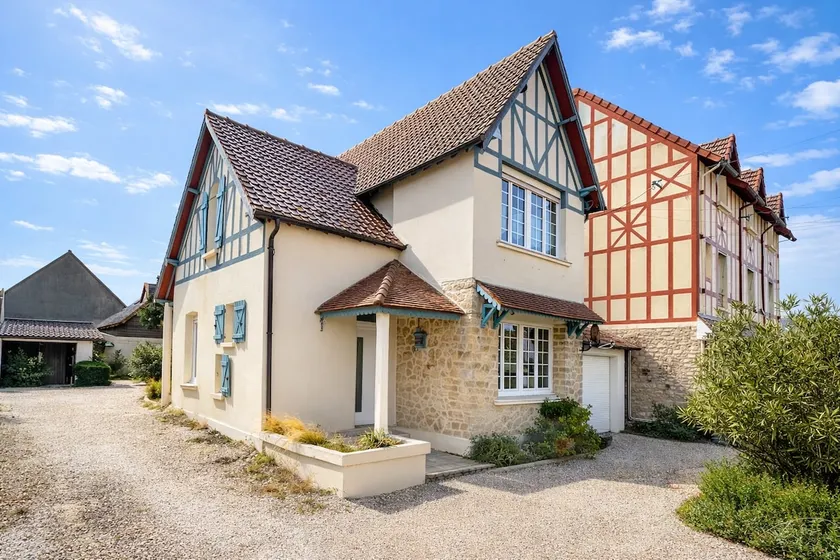 La Mésangère-Maison Normande à 150m de la Plage - Image 1