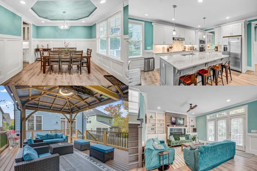 Luxe 5BR Near DPAC | Outdoor Movie, Gazebo & Games - Image 1