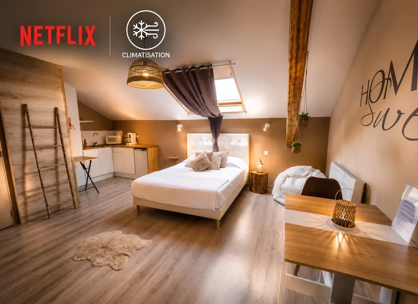 ”Le cocooning” air-conditioned studio in Oyonnax - Image 1