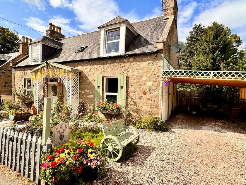 Bonnie Wee Cottage Snuggled into Bennachie - Image 1