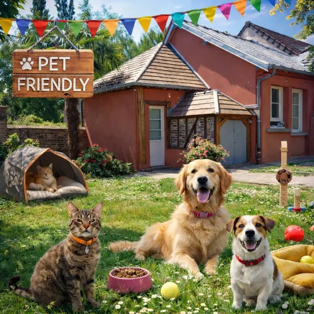 Country cottage with garden, pets welcome - Image 1