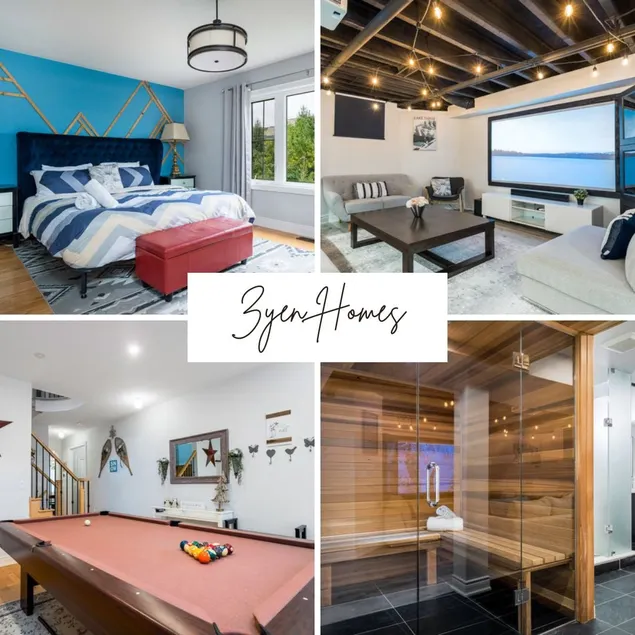 Large 4 Br - 5 Bathroom, 2 King beds, Sauna, Games, Pool - Image 1