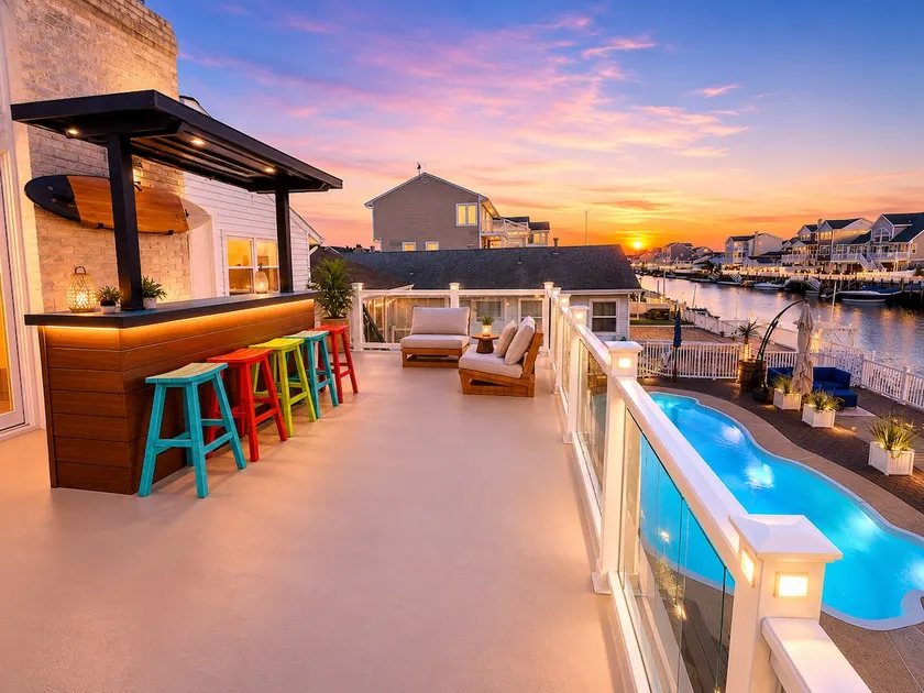 Waterfront+POOL+Roof Top Bar-8 LBI Beach passes - Image 1