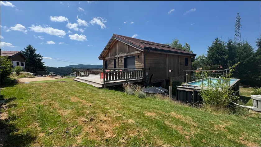 L'ADRET DU TEMPS CHALET WITH DIRECT SOUTH-FACING LAKE VIEW - Image 1