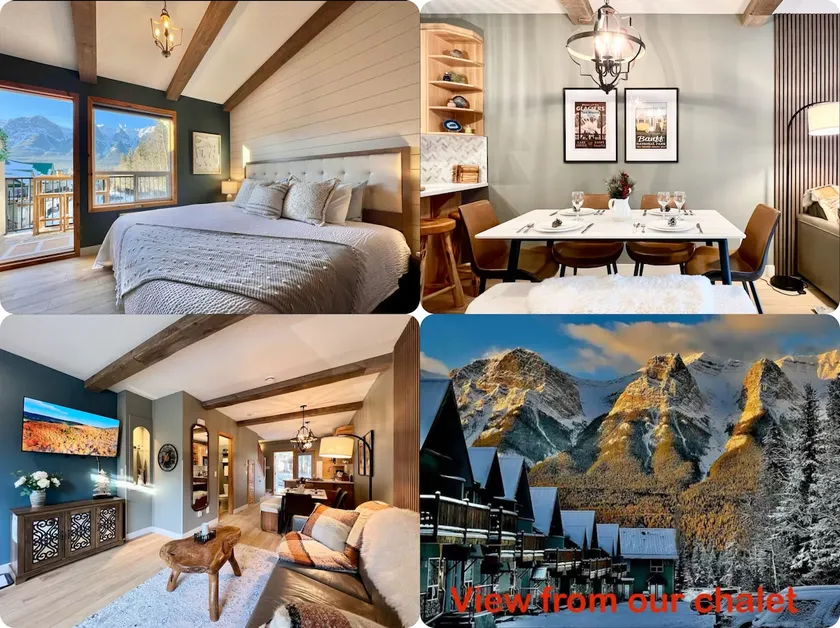 Two Storey Cozy Chalet W/2BR&2BA Balcony Mountain Views/By Banff Gate / Sleep 6 - Image 1