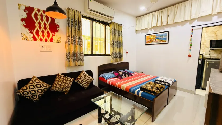 2 Bedrooms, 2 bathrooms, kitchen (Near Kokilaben) - Image 1