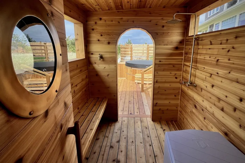 Sauna · Cold Plunge · Hot Tub | Ocean-View Stay - Image 1