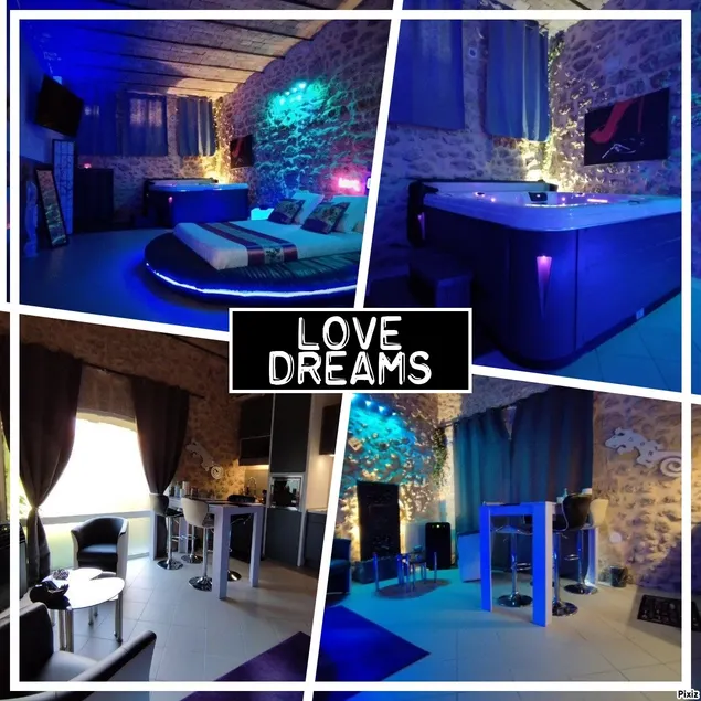 Love Dreams private hot tub naughty room option - Image 1