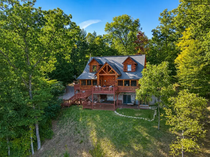 Log Cabin Nestled in the Blue Ridge Mountains - Image 1