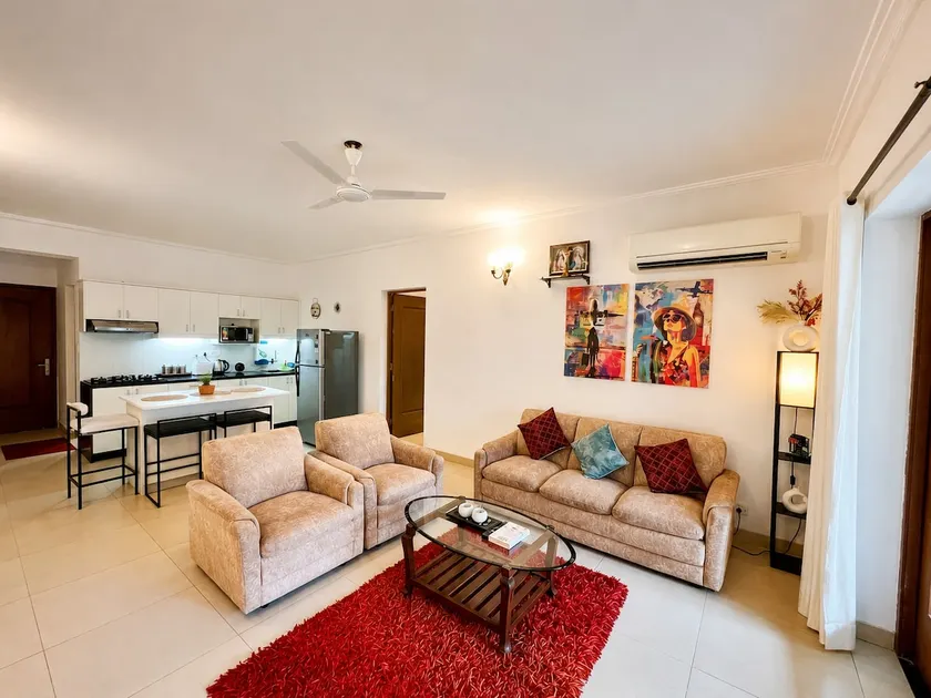 Beautiful 1bhk with pool | Near Thalassa | Garden - Image 1