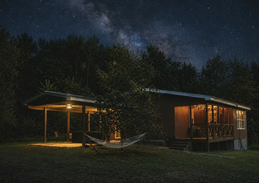 Magnolia Cabin • Hot tub in the Ozarks - Image 1