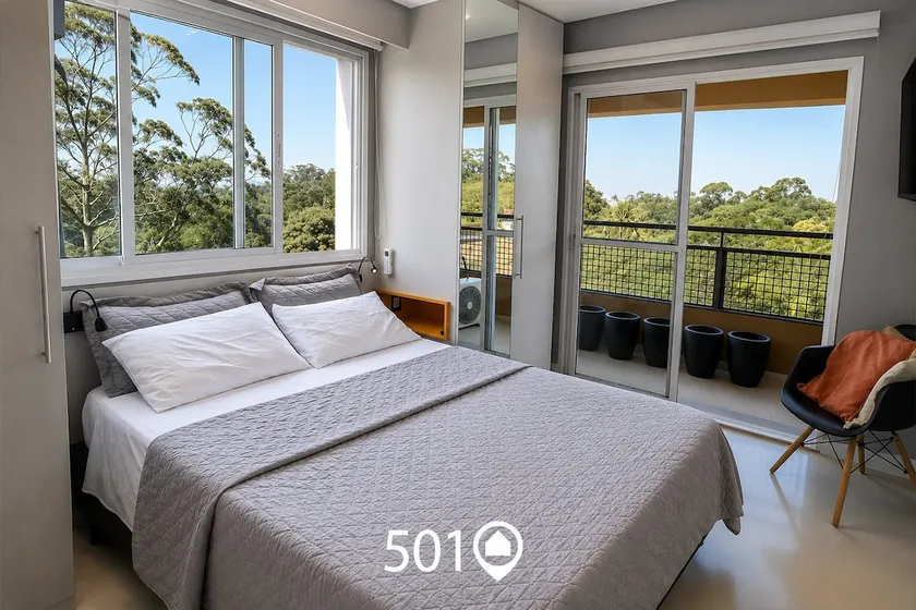 Studio 501 apartment, furnished with a beautiful view - Image 1