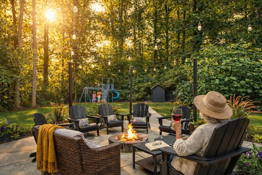 Family Backyard Oasis /Fire Pit + Playground - Image 1