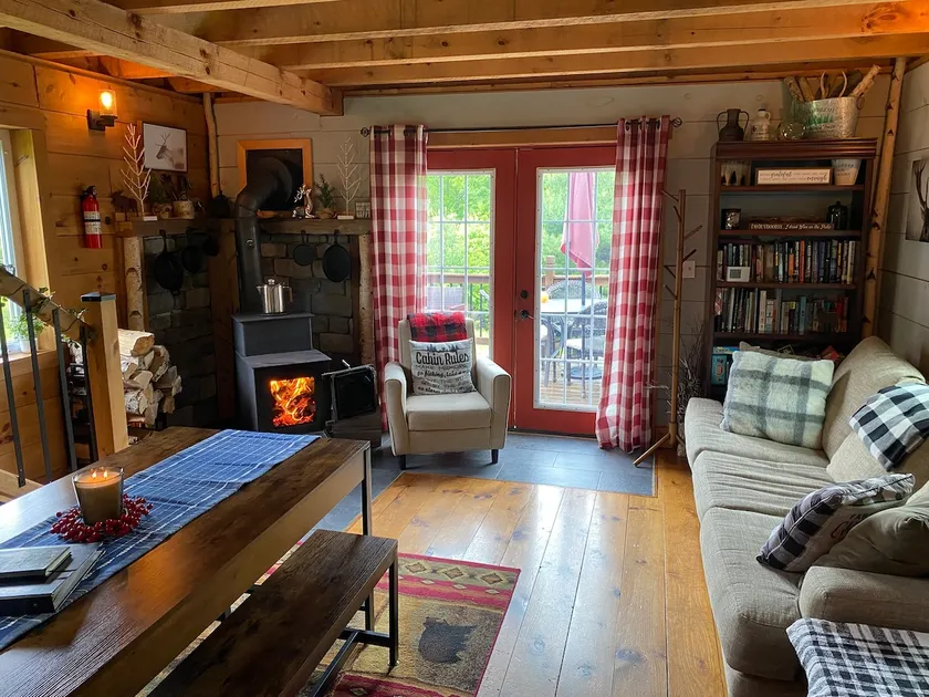 The Birches Cabin, at home in the woods! - Image 1