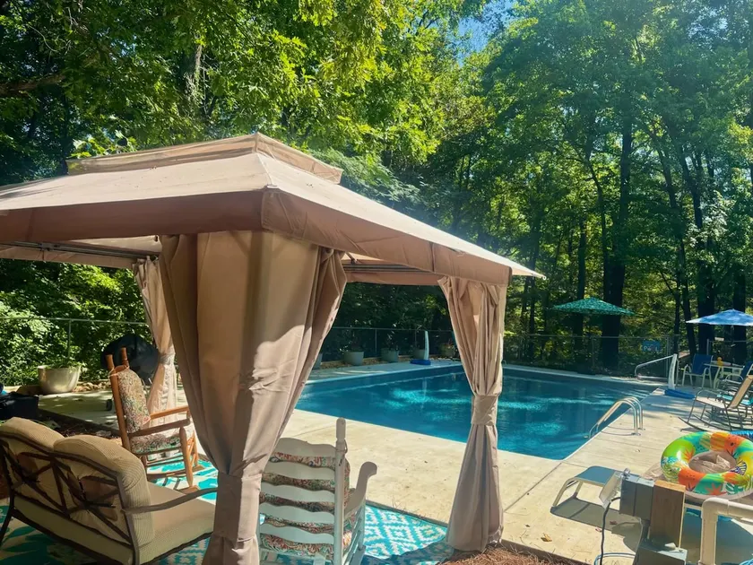Wooded Writer's Retreat with Pool - Image 1