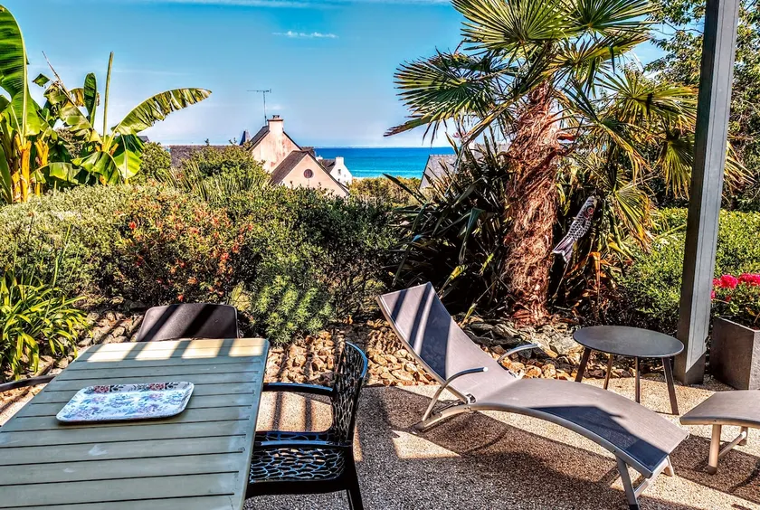 bright villa with sea view 100 m from the large beach - Image 1