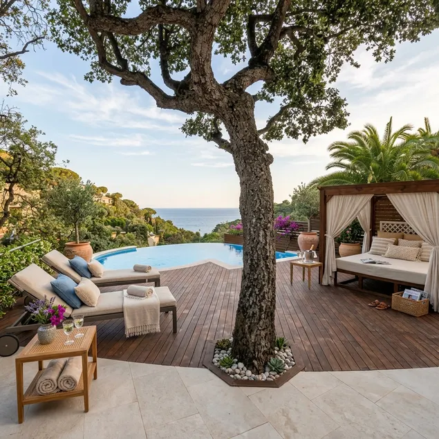 Mediterranean style 200 meters from the beach with a pool - Image 1
