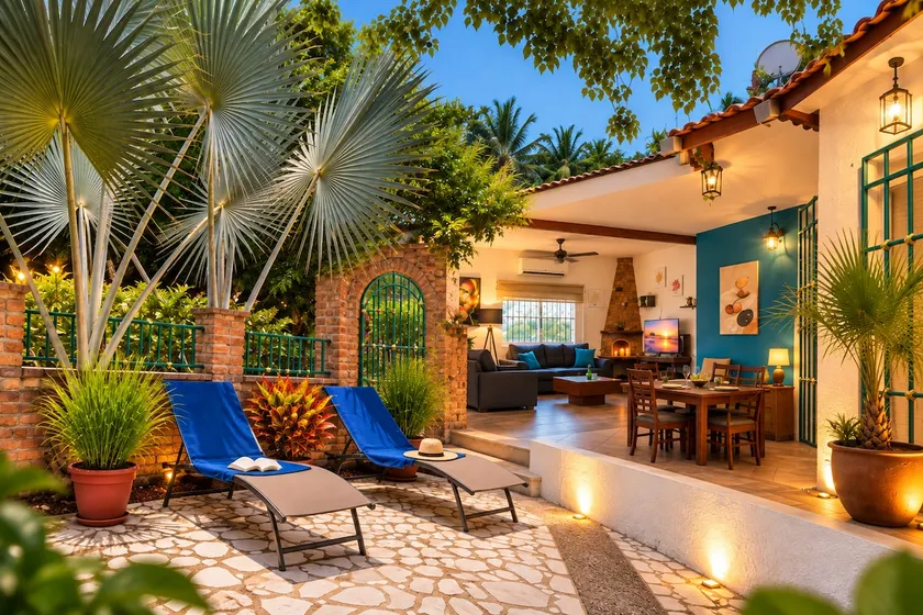 La Villa Palmier - Spacious 3BR Home - Quiet & Air-Conditioned - Image 1