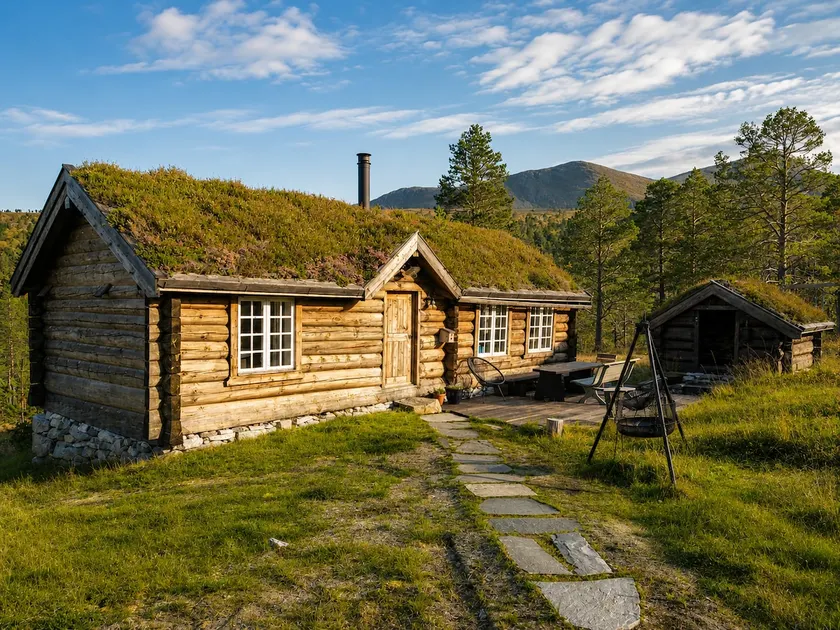 Traditional Mountain Cabin by Trolltind - Image 1