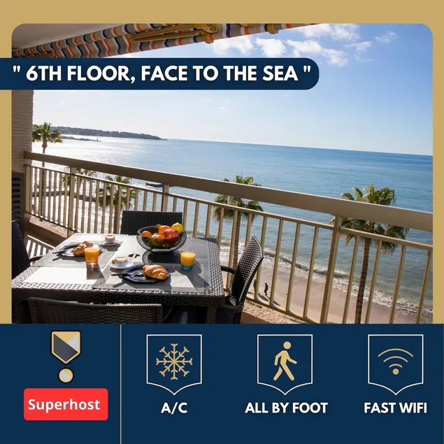 Panoramic Sea View: Air Conditioning, ★ Balcony, ★ Beaches - Image 1
