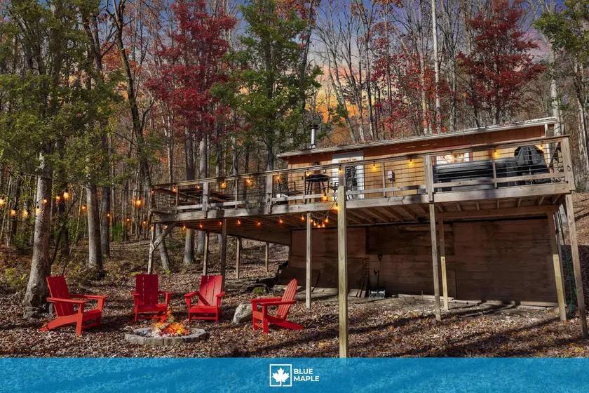 Cozy Cabin w Lake, Hot Tub, Huge Deck & Fire Pit - Image 1