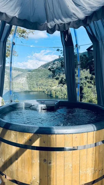 Lodge La Fustière & SPA with a magical view of the Ain River - Image 1
