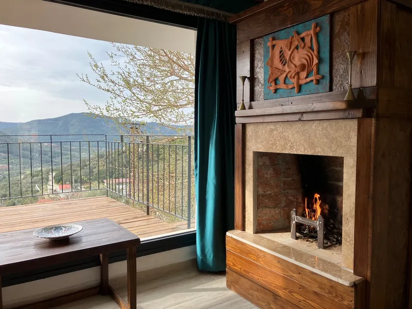 Magical Valley: Fireplace Pleasure and Stone Suite in Nature - Image 1