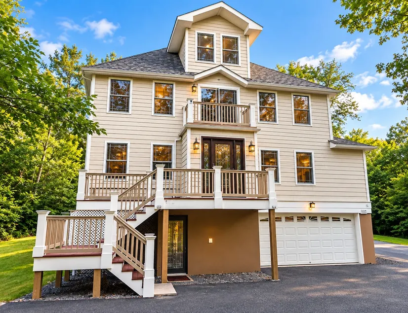 Poconos Lodge | Sleeps 12, Hot Tub, Theater, Game - Image 1
