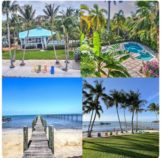 Beach House Waterfront, Private Pool, Boat Dock on Gulf with Amazing Sunsets! - Image 1
