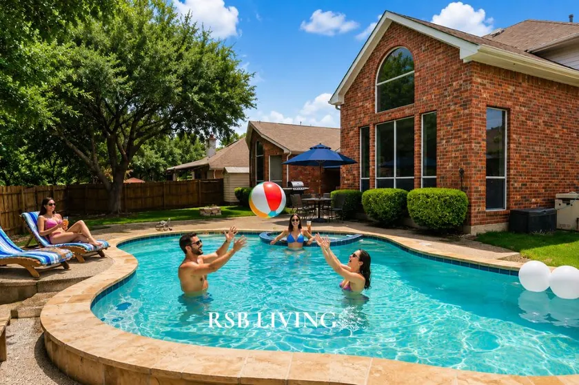 Captivating 6BR/3B Holiday Home with Pool & Fire P - Image 1