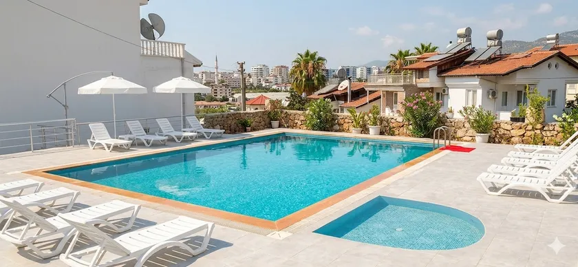 5+1 Large Villa For Big Families Near Fugla Beach - Image 1