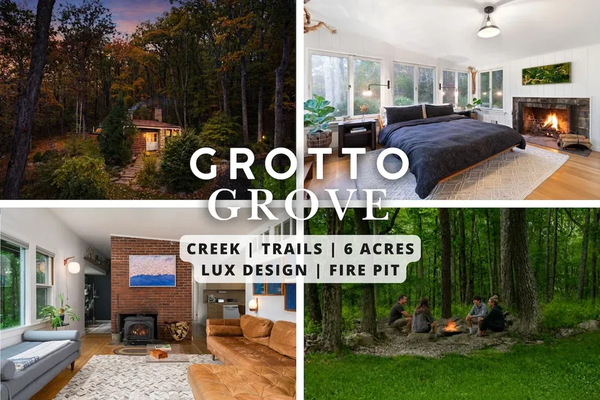 Secluded Cabin w/ Fireplace, Trails & Creek Access - Image 1
