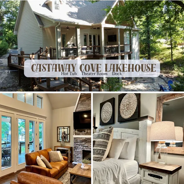 Castaway Cove-Hot Tub, Boat Dock + Theater Room - Image 1