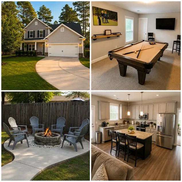 Pinehurst Golf & Relaxation—Pool Table & Fire Pit! - Image 1