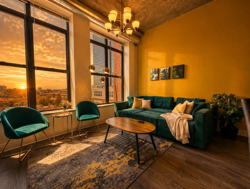 Luxe 2BR Cozy Suite | Skyline Views near McCormick - Image 1