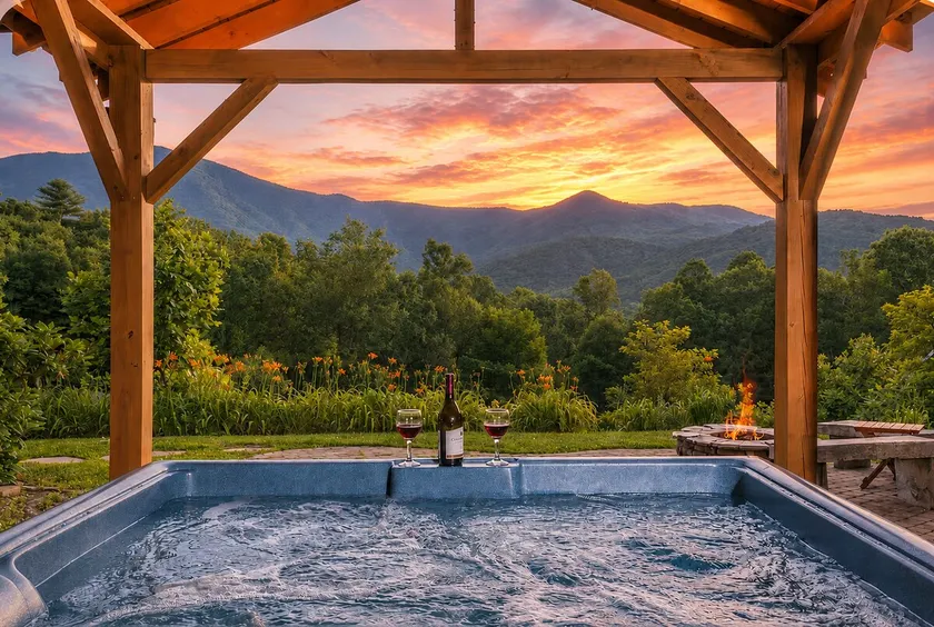 Spend Christmas at Sunset Ridge~Hot Tub+Fire Pit! - Image 1