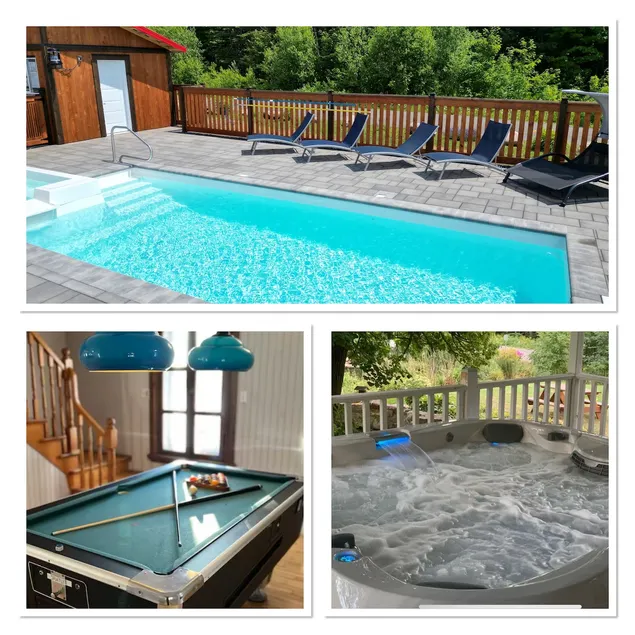 Pool table, HOT TUB, BBQ, ancestral, sugar bush #S1 - Image 1