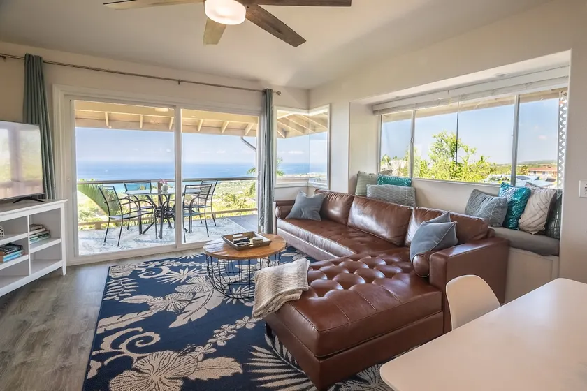 Kona Sunsets & Ocean Views at Hillside Home - Image 1
