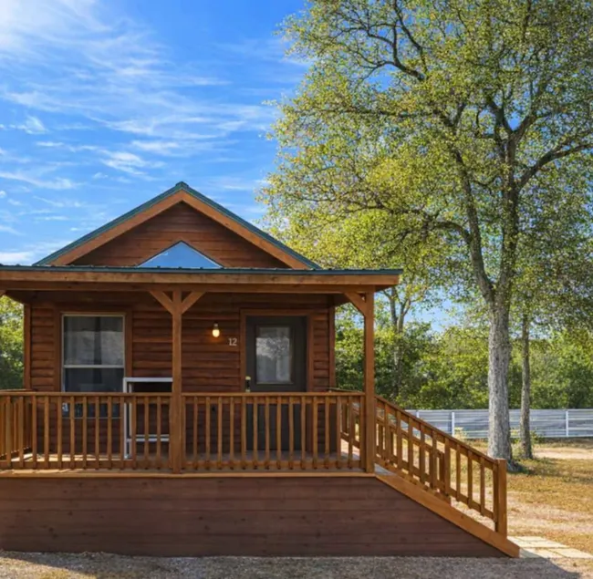 Log Cabin Getaway with Pool Access - Image 1