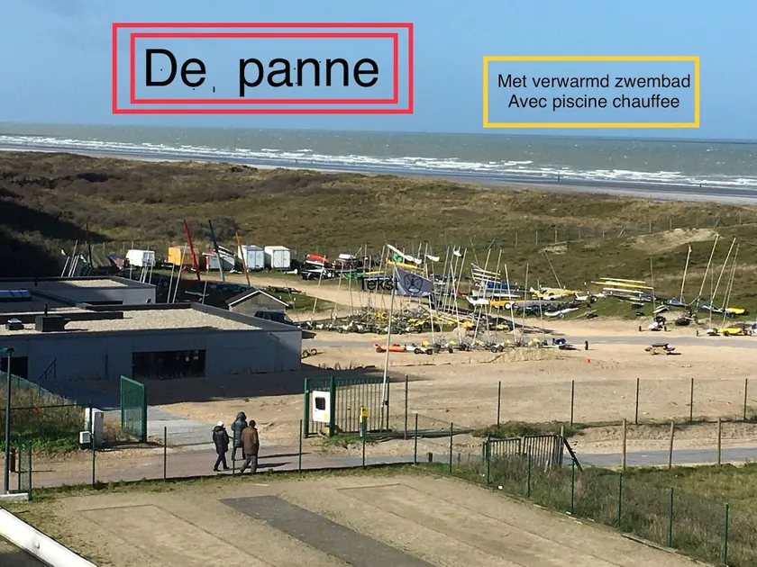 De Panne studio with sea view and heated swimming pool - Image 1