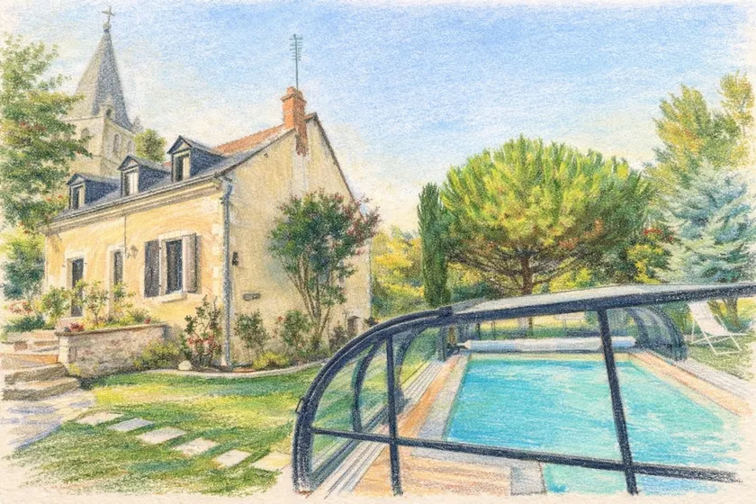 Fabulous property 15/30 p Pool large park - Image 1