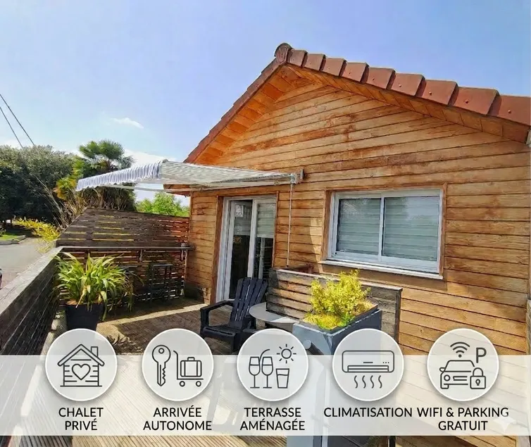 Layover at Chalet La Vigie - terrace & air conditioning - Image 1