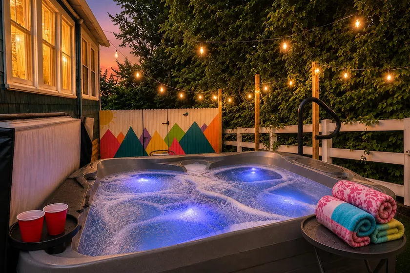 Pet-Friendly Hot Tub Cabin Near Turner Falls - Image 1