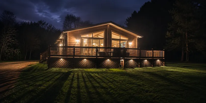 Secluded Forest Cabin on 6 Acres | 15 min to Dells - Image 1