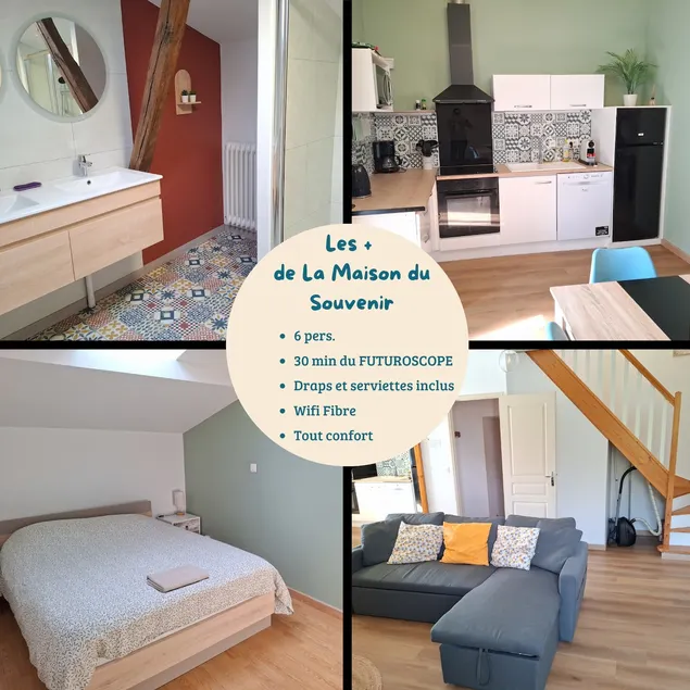 Spacious and bright apartment - 6 people 70 m² - Image 1
