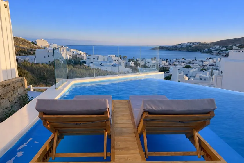 Infinity Private Pool 500m from Beach & MykonoTown - Image 1