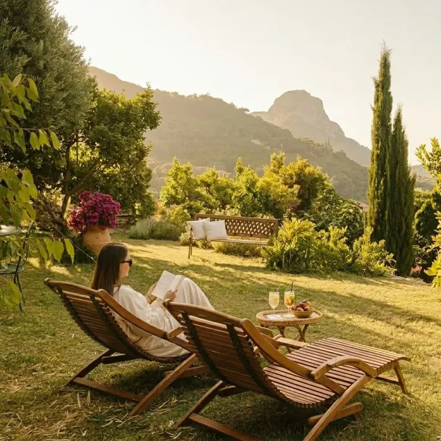 Ferienhaus mit Garten und Grill | Bergblick - Image 1