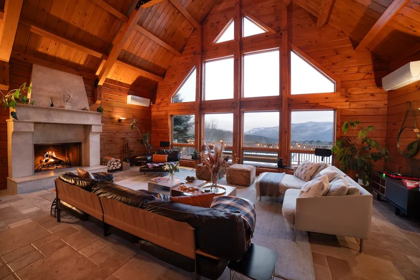 Le Chalet: Modern Design, Mountain views, Chef's Kitchen, Sauna & Hot Tub  - Image 1